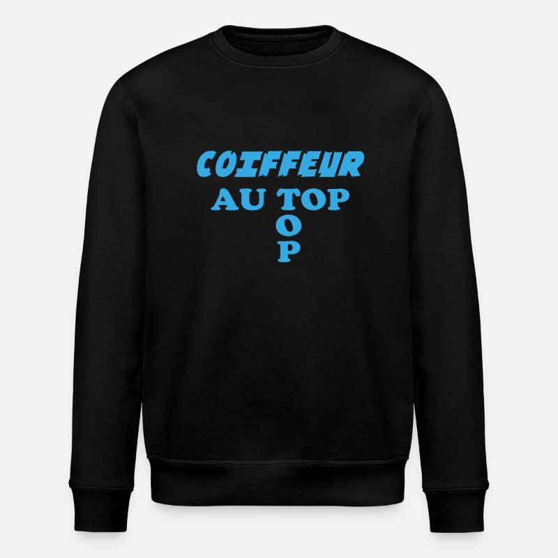 COIFFEUR au top - Sweat bio ROLLER Stanley/Stella Unisexe - noir