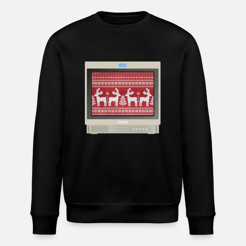 PVM Lover - XMAS - Sweat bio ROLLER Stanley/Stella Unisexe - noir