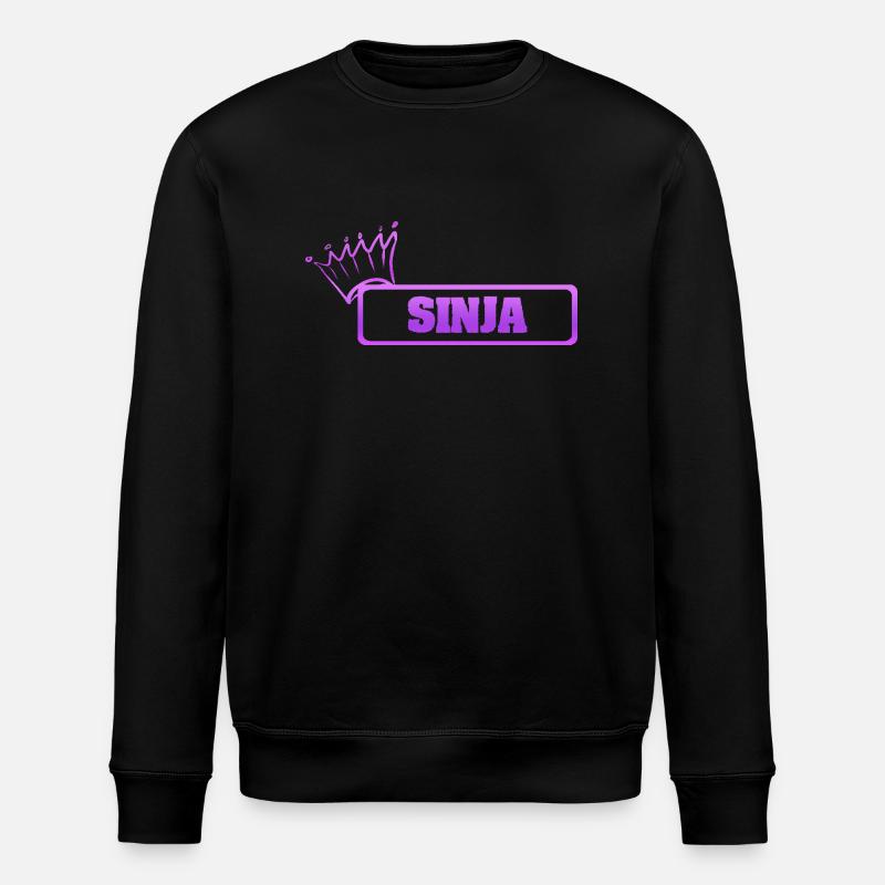 Sinja - Sweat bio ROLLER Stanley/Stella Unisexe - noir