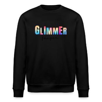 Healing Vibes - Stanley/Stella ROLLER Unisex Organic Sweatshirt - black - Front - Nik (191cm)