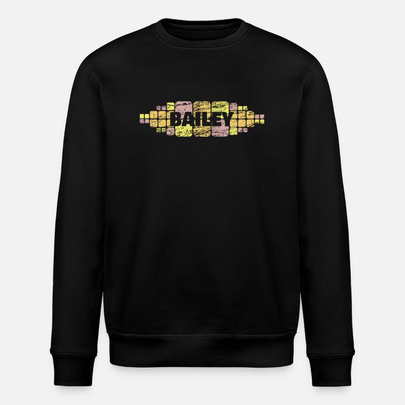 Bailey - Stanley/Stella ROLLER Unisex Organic Sweatshirt - black