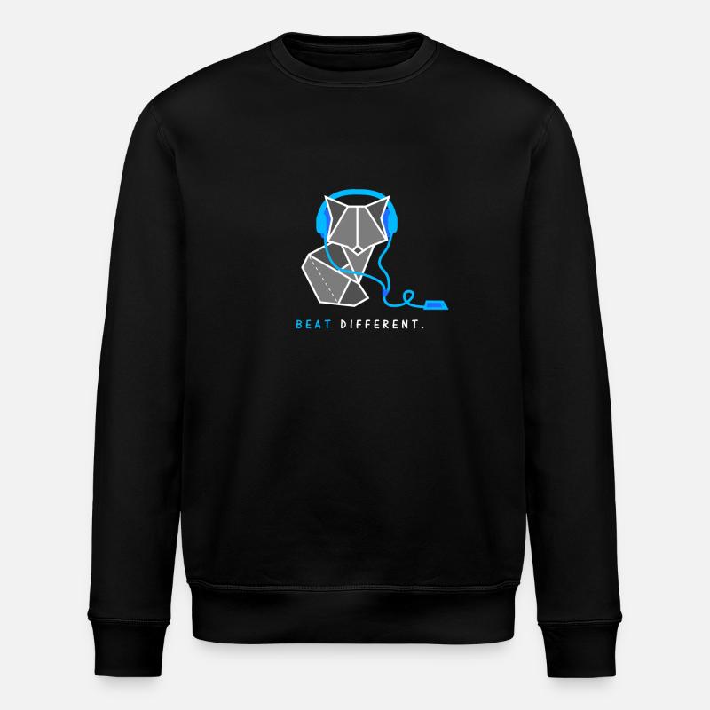 Battre différents Fuchs - Sweat bio ROLLER Stanley/Stella Unisexe - noir