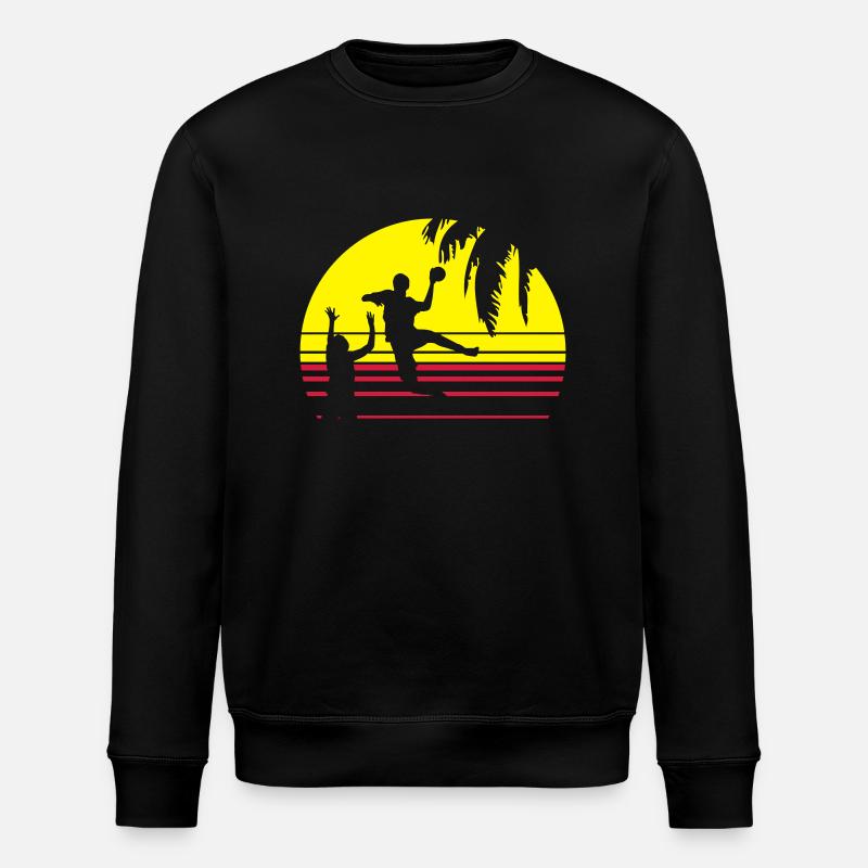 SUNSET BEACH HANDBALL - Sweat bio ROLLER Stanley/Stella Unisexe - noir
