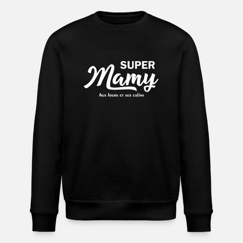 Mamy - Sweat bio ROLLER Stanley/Stella Unisexe - noir