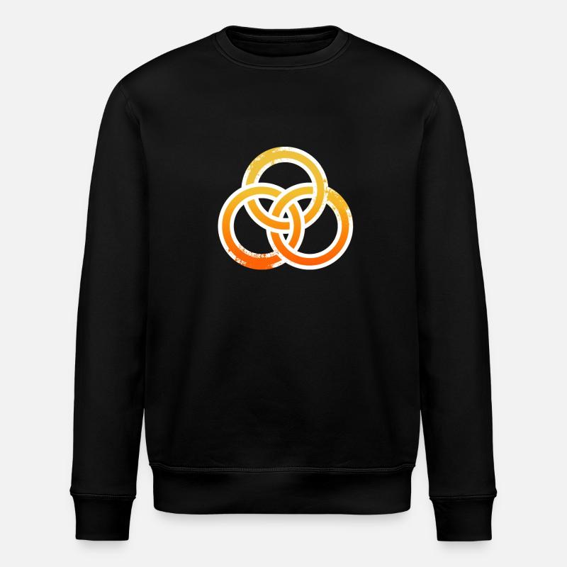EINHEIT - Stanley/Stella Unisex Bio-Sweatshirt ROLLER - Schwarz