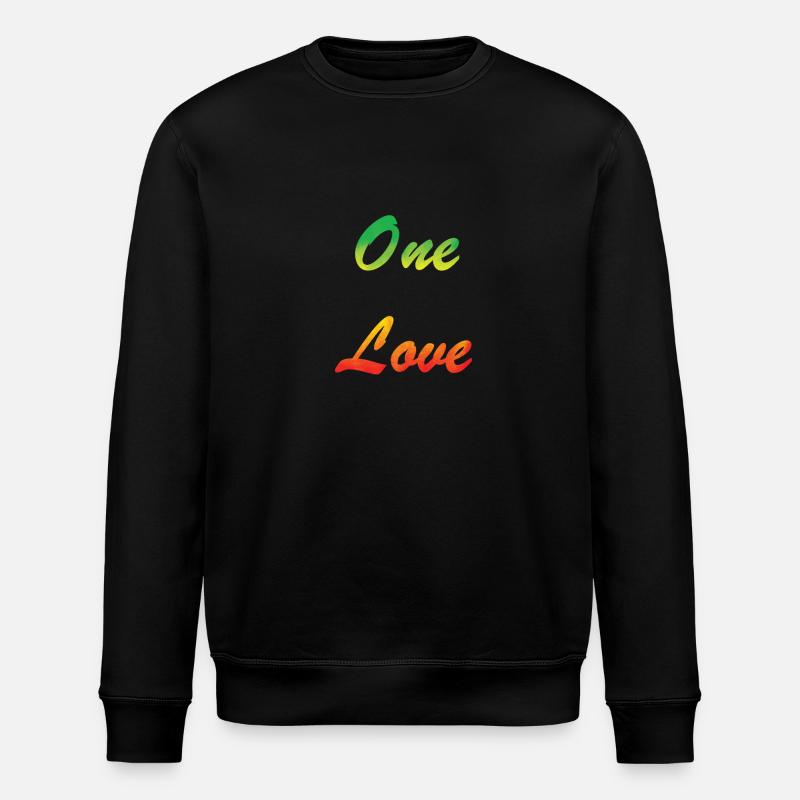 Un amour - Sweat bio ROLLER Stanley/Stella Unisexe - noir