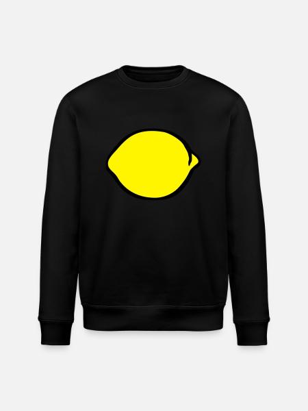 Citron - Sweat bio ROLLER Stanley/Stella Unisexe - noir