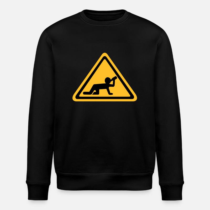 Alcohol - Stanley/Stella ROLLER Unisex Organic Sweatshirt - black