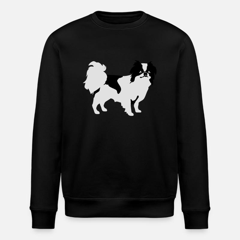 Japan Chin - Stanley/Stella Unisex Bio-Sweatshirt ROLLER - Schwarz