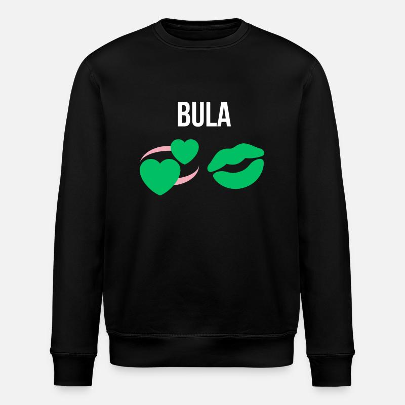 BULA - Stanley/Stella Unisex Bio-Sweatshirt ROLLER - Schwarz