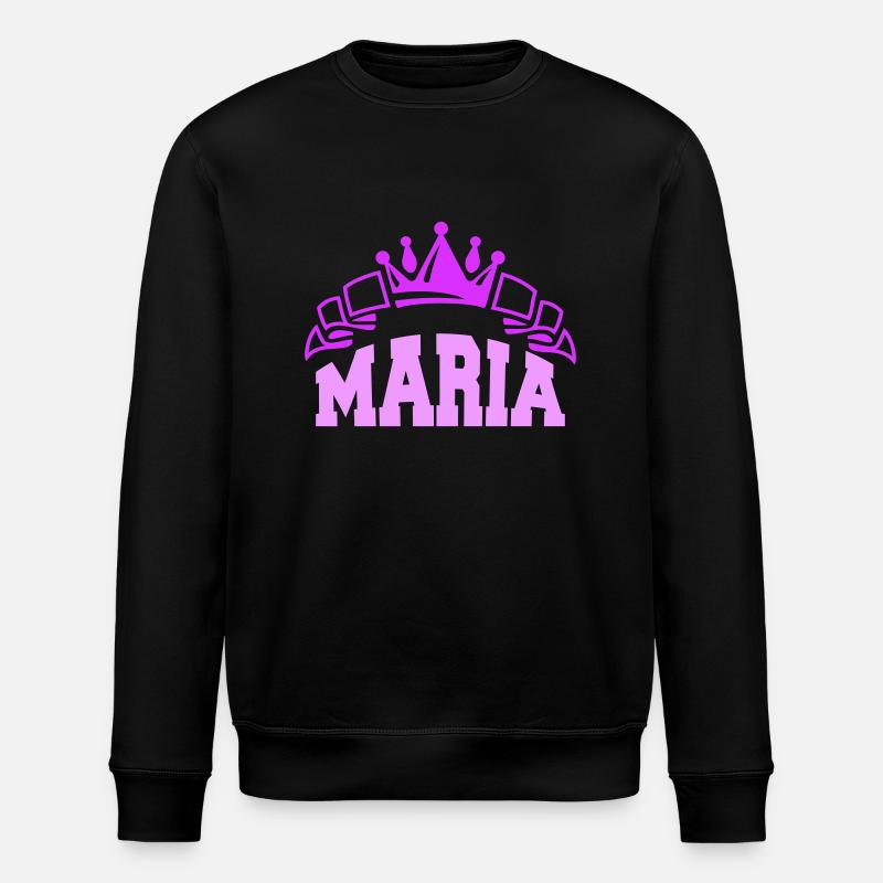 maria - Stanley/Stella Unisex Bio-Sweatshirt ROLLER - Schwarz