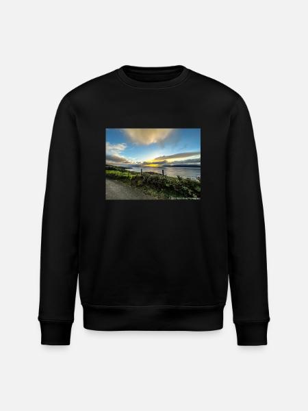 An Irish Sunset - Stanley/Stella ROLLER Unisex Organic Sweatshirt - black