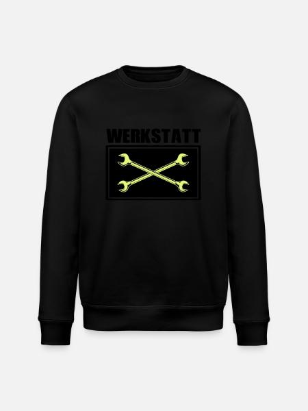 werkzeug werkstatt - Stanley/Stella Unisex Bio-Sweatshirt ROLLER - Schwarz