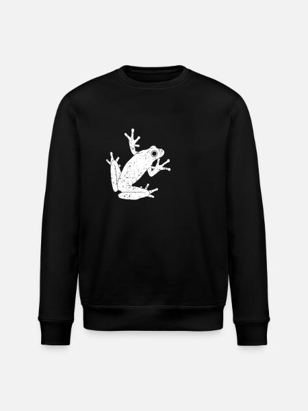 Frosch - Stanley/Stella Unisex Bio-Sweatshirt ROLLER - Schwarz