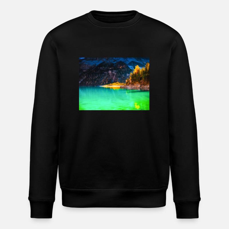 HERBST TRAUM - Stanley/Stella Unisex Bio-Sweatshirt ROLLER - Schwarz