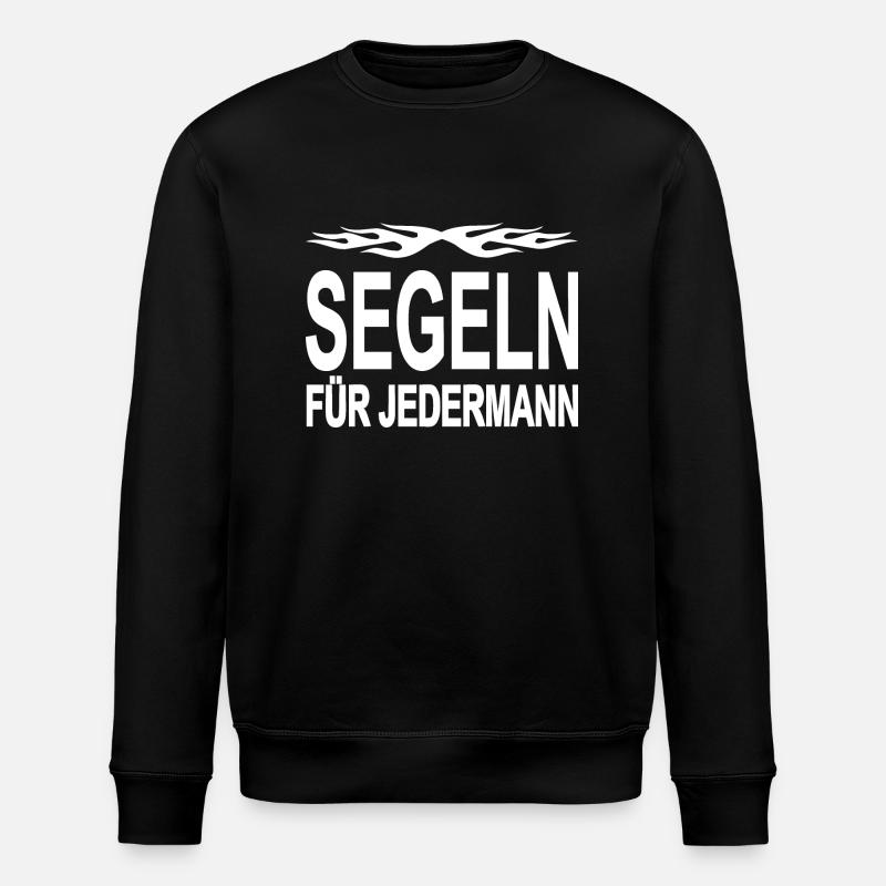 Segeln - Stanley/Stella Unisex Bio-Sweatshirt ROLLER - Schwarz