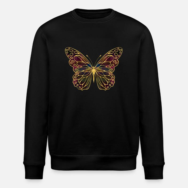 Papillon - Sweat bio ROLLER Stanley/Stella Unisexe - noir