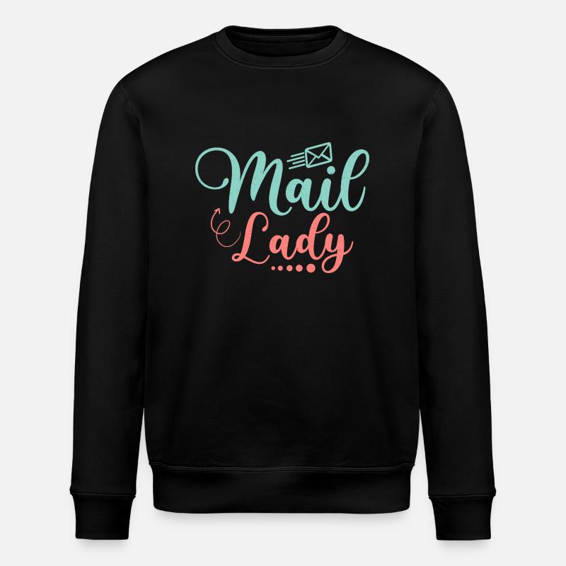 Factrice, factrice, factrice, postière - Sweat bio ROLLER Stanley/Stella Unisexe - noir