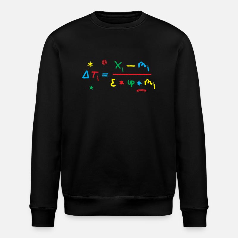 Executive Scrawler: Tariff Formula - Stanley/Stella ROLLER Unisex Organic Sweatshirt - black