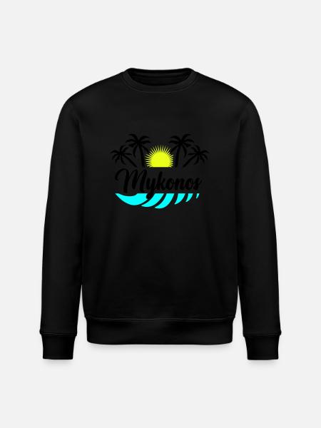 mykonos - Stanley/Stella Unisex Bio-Sweatshirt ROLLER - Schwarz