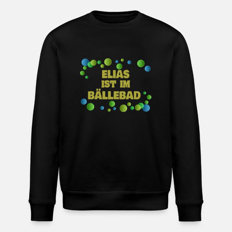 El - Stanley/Stella ROLLER Unisex Organic Sweatshirt - black
