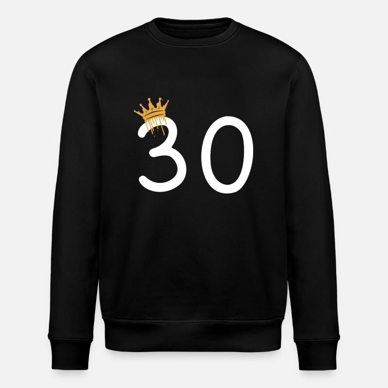 30 - Stanley/Stella ROLLER Unisex Organic Sweatshirt - black