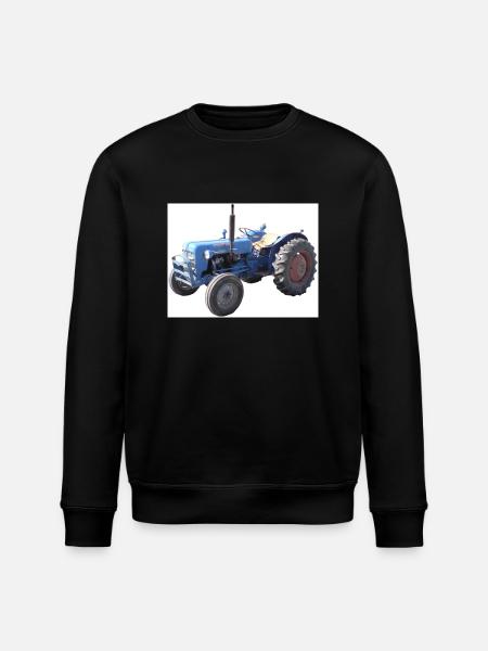 Mari's Gamle Traktor - Stanley/Stella ROLLER Unisex Organic Sweatshirt - black