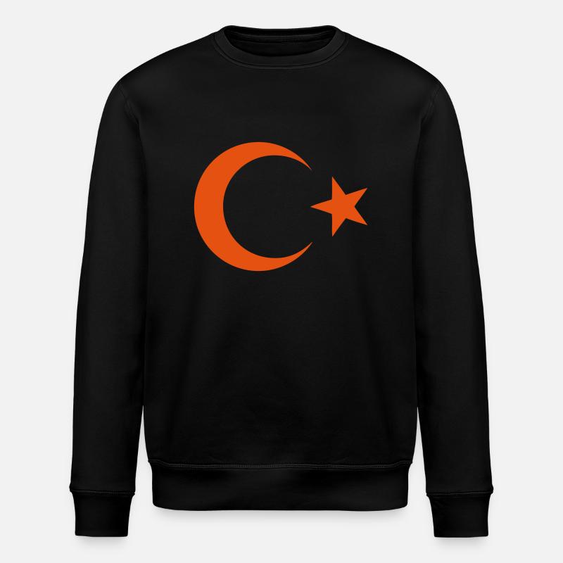 Türkei - Stanley/Stella Unisex Bio-Sweatshirt ROLLER - Schwarz