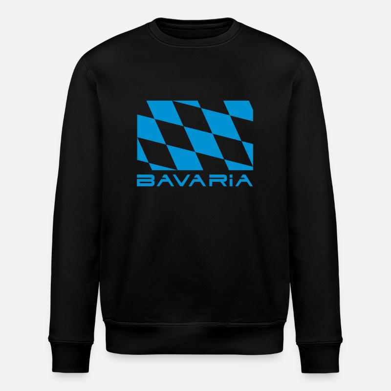 Drapeau Bavière Bavière - Sweat bio ROLLER Stanley/Stella Unisexe - noir