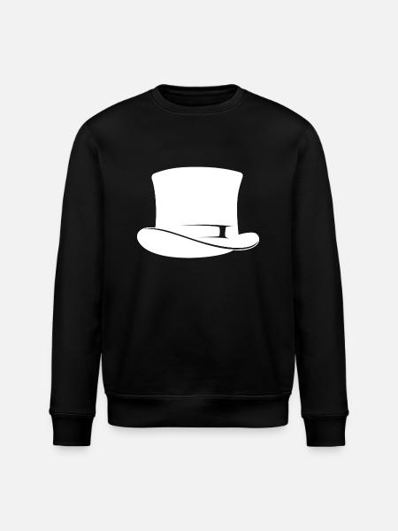 Zylinder weiß - Stanley/Stella Unisex Bio-Sweatshirt ROLLER - Schwarz