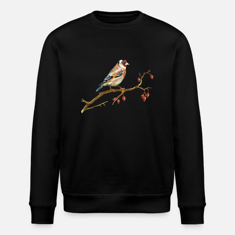 Oiseau - Sweat bio ROLLER Stanley/Stella Unisexe - noir