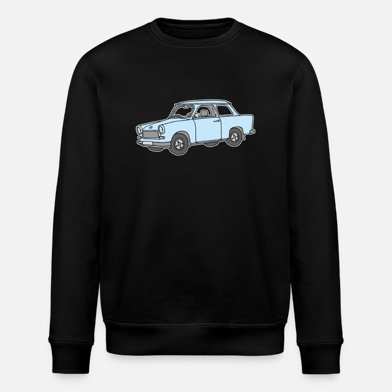 Hellblauer Trabi,  - Stanley/Stella Unisex Bio-Sweatshirt ROLLER - Schwarz