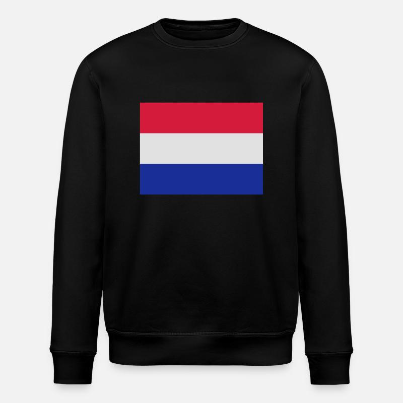 drapeau_pays_bas - Sweat bio ROLLER Stanley/Stella Unisexe - noir