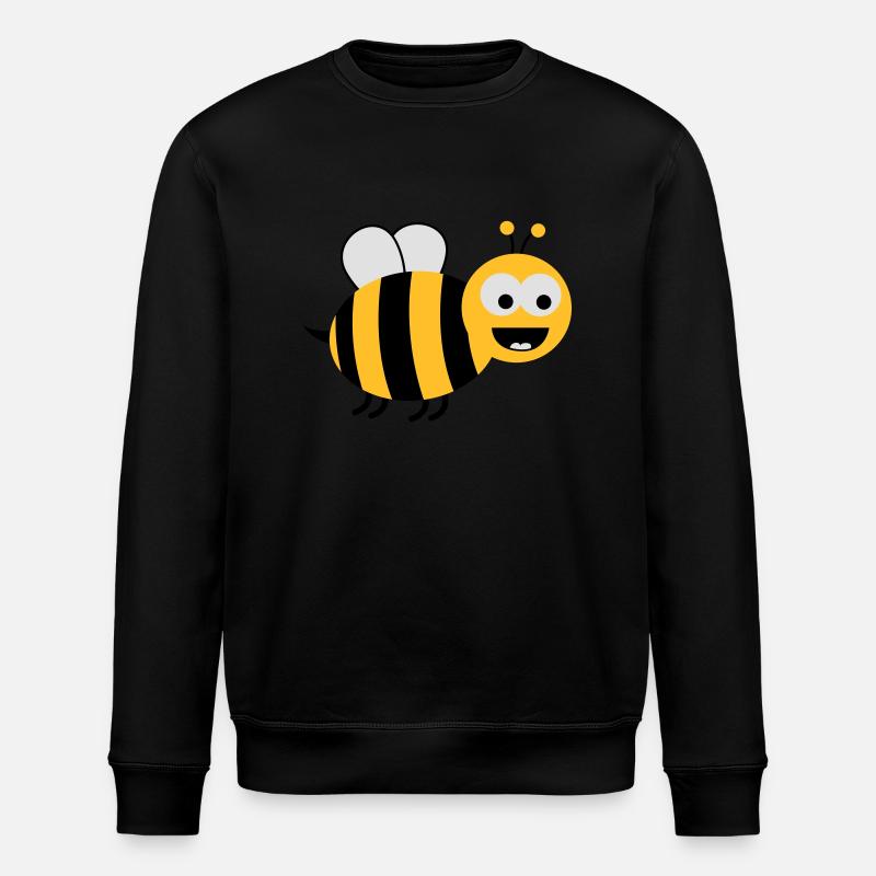 Funny Sweet Bee - Sweat bio ROLLER Stanley/Stella Unisexe - noir