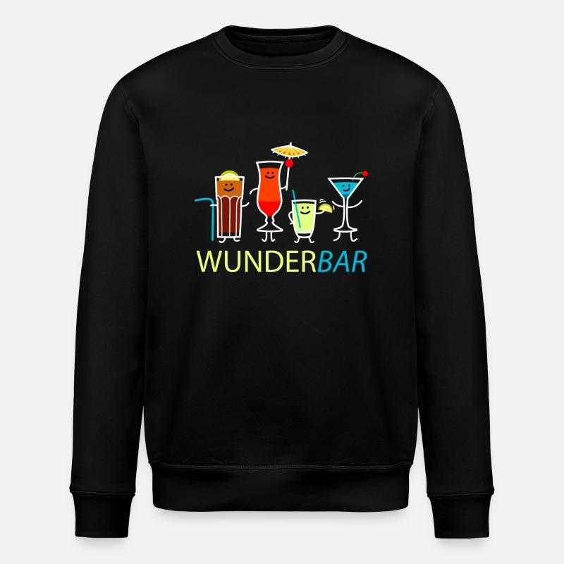 Wunderbar (b) - Stanley/Stella Unisex Bio-Sweatshirt ROLLER - Schwarz