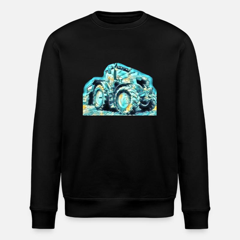 Tractor - Stanley/Stella ROLLER Unisex Organic Sweatshirt - black