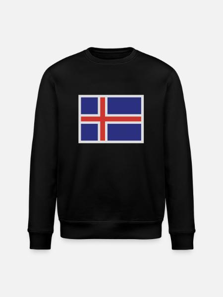 Islande - Sweat bio ROLLER Stanley/Stella Unisexe - noir
