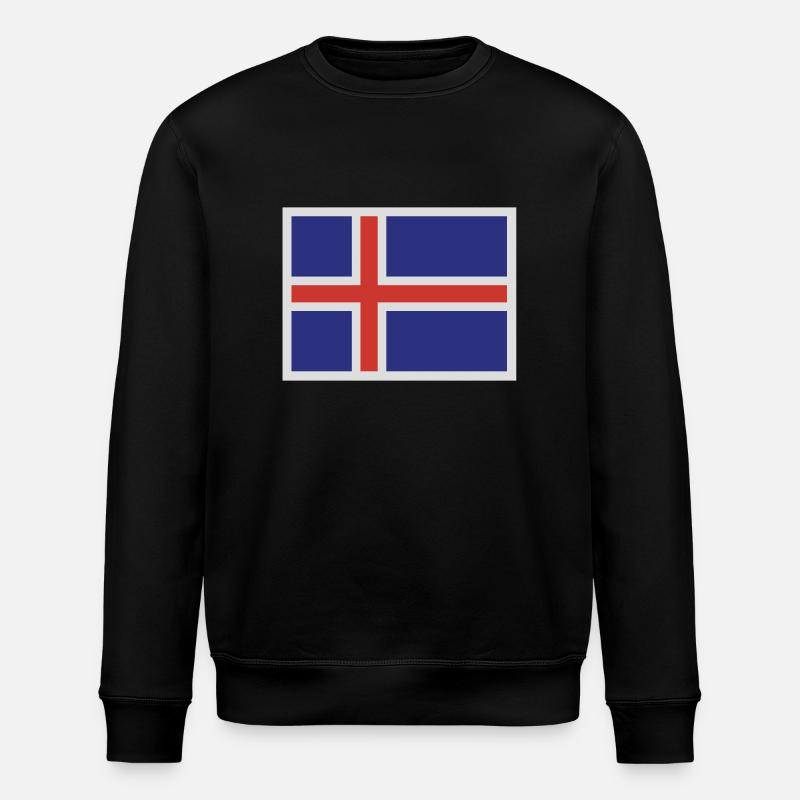 Islande - Sweat bio ROLLER Stanley/Stella Unisexe - noir