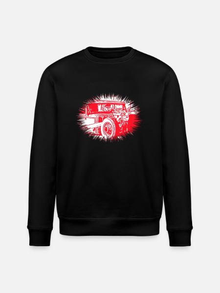 Car - Stanley/Stella ROLLER Unisex Organic Sweatshirt - black
