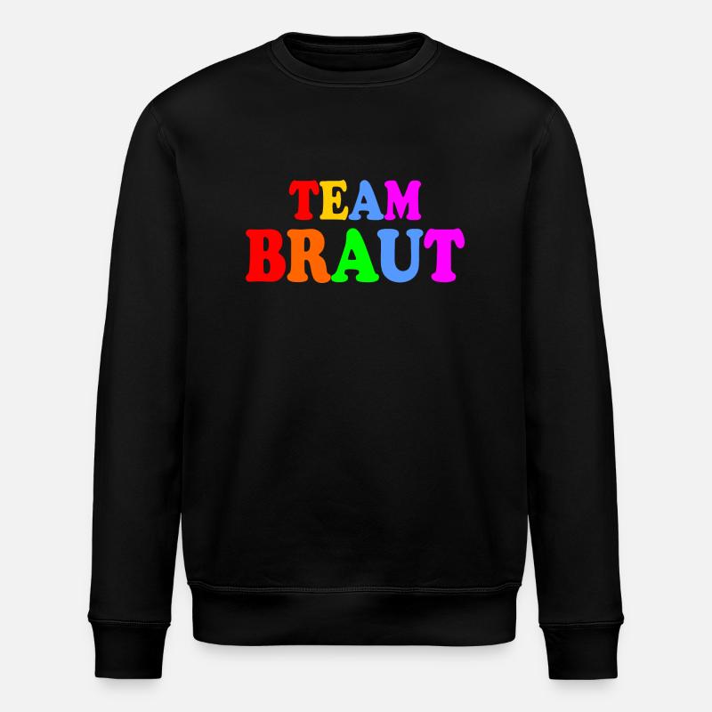 Team groom - Stanley/Stella Unisex Bio-Sweatshirt ROLLER - Schwarz