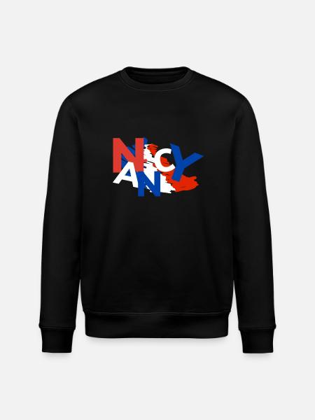 Nancy T-Shirt - Nancy Sweater - Stanley/Stella ROLLER Unisex Organic Sweatshirt - black