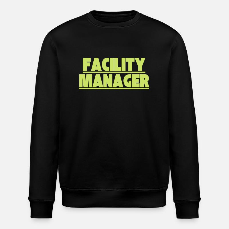 Facility Manager - Stanley/Stella Unisex Bio-Sweatshirt ROLLER - Schwarz