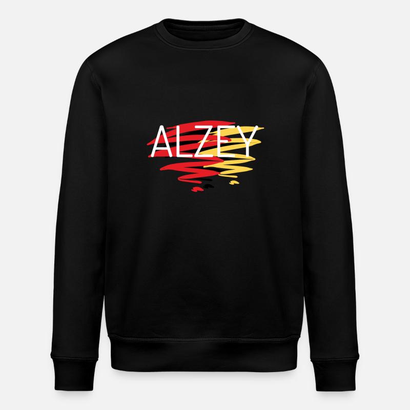 Alzey Cadeau Souvenir Alzey - Sweat bio ROLLER Stanley/Stella Unisexe - noir