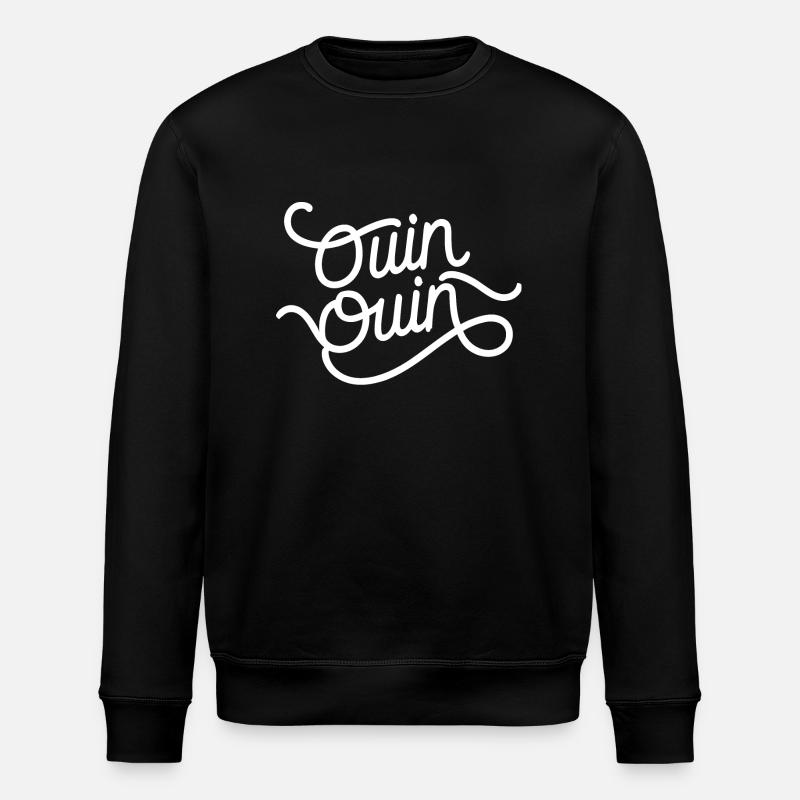 Ouin ouin - Sweat bio ROLLER Stanley/Stella Unisexe - noir