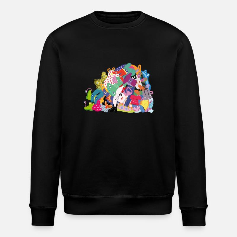 Cute Laundry - Stanley/Stella ROLLER Unisex Organic Sweatshirt - black