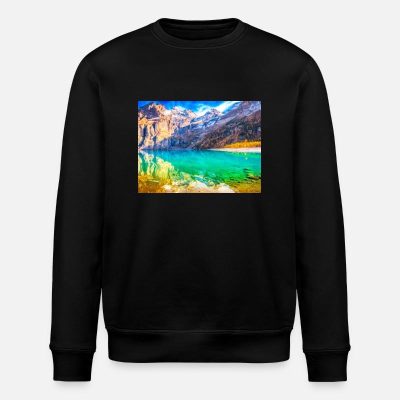 PARADIS ALPIN - Sweat bio ROLLER Stanley/Stella Unisexe - noir