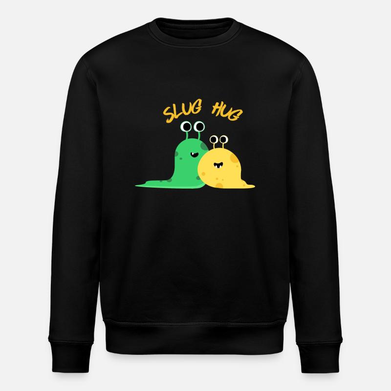 Slug Hug - Stanley/Stella ROLLER Unisex Organic Sweatshirt - black