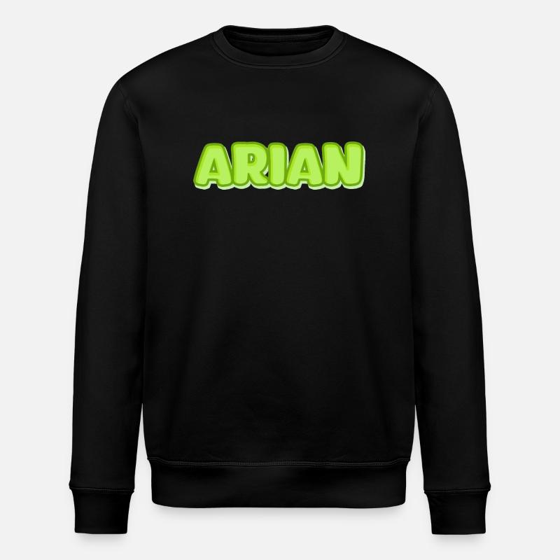 Arian Arian - Stanley/Stella Unisex Bio-Sweatshirt ROLLER - Schwarz