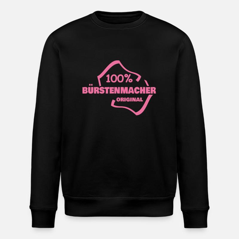 Occupation: Brushmaker - Stanley/Stella ROLLER Unisex Organic Sweatshirt - black