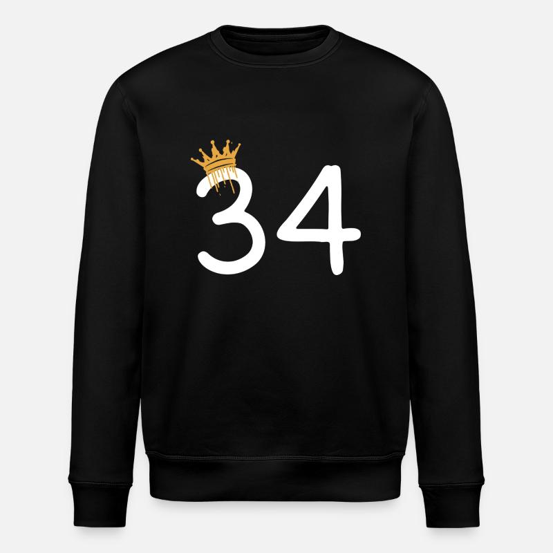 34 - Sweat bio ROLLER Stanley/Stella Unisexe - noir